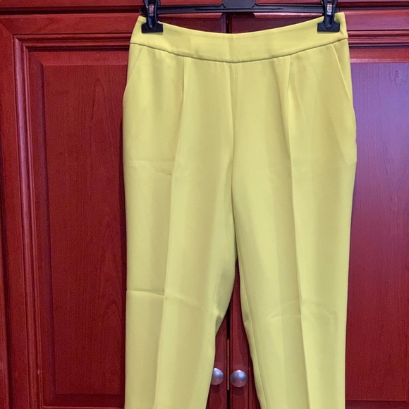 JCrew Collection Curator Pants in Citron, 0 - Picture 2 of 4